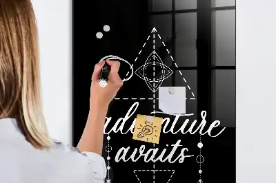 Magnetinė lenta su rašikliu nuotykis