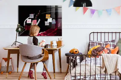 Magnetinė sauso valymo lenta vyno dizaino