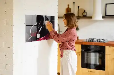 Magnetinė sauso valymo lenta vyno dizaino
