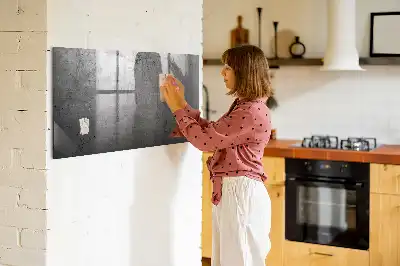 Magnetinė lenta sausam valymui metalinė sienelė