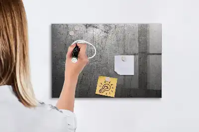 Magnetinė lenta sausam valymui metalinė sienelė