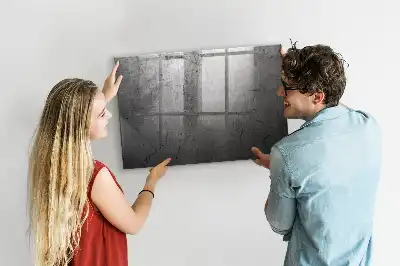 Magnetinė lenta sausam valymui metalinė sienelė