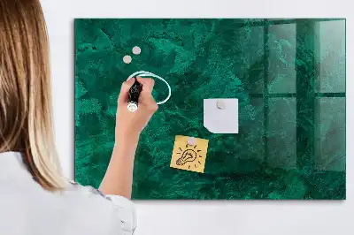 Magnetinė lenta sausam valymui smaragdinės spalvos