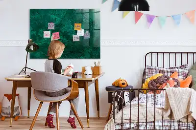 Magnetinė lenta sausam valymui smaragdinės spalvos