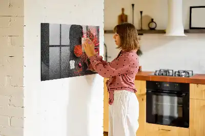 Magnetinė lenta sausam valymui raudonosios paprikos