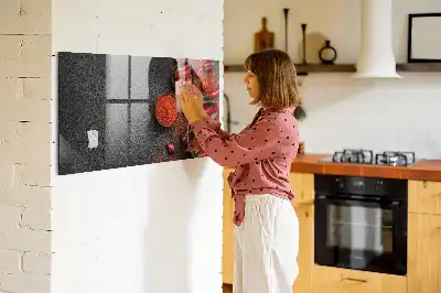 Magnetinė lenta sausam valymui raudonosios paprikos