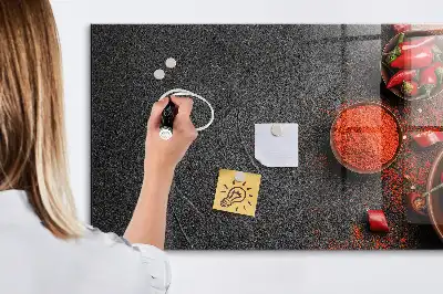 Magnetinė lenta sausam valymui raudonosios paprikos