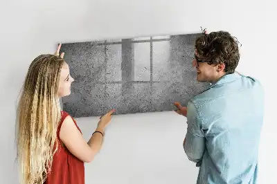 Magnetinė rašymo lenta industrinė siena