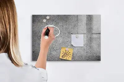 Magnetinė rašymo lenta industrinė siena