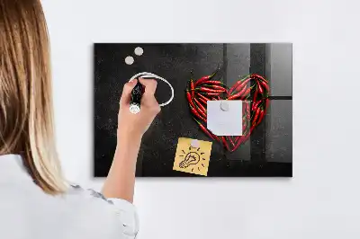 Magnetinė sauso valymo lenta modelis Paprikų širdis