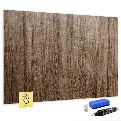Magnetinė rašymo lenta tamsaus medžio spalvos