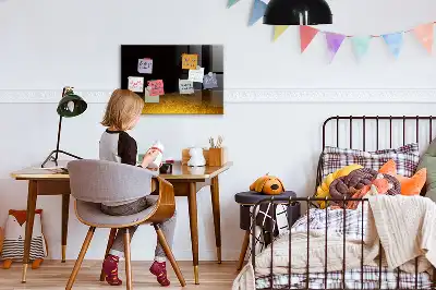 Magnetinė sauso valymo lenta apelsinų sulčių dizaino