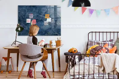 Magnetinė sauso valymo lenta elegantiško marmuro rašto