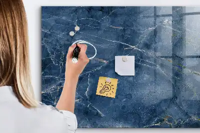 Magnetinė sauso valymo lenta elegantiško marmuro rašto