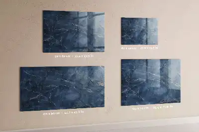 Magnetinė sauso valymo lenta elegantiško marmuro rašto