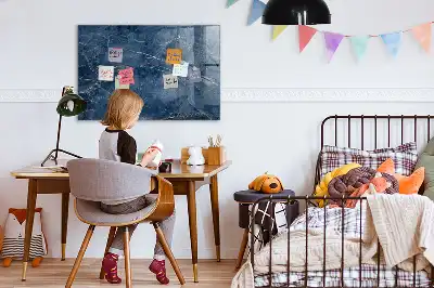 Magnetinė sauso valymo lenta elegantiško marmuro rašto