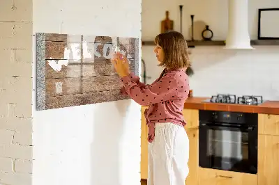 Magnetinė rašymo lenta sveikinimo lenta
