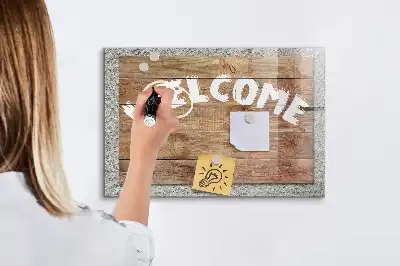 Magnetinė rašymo lenta sveikinimo lenta
