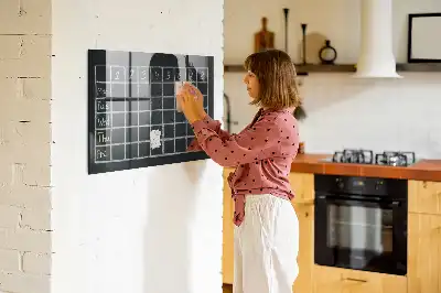 Magnetinė lenta sauso valymo pamokų tvarkaraštis