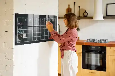 Magnetinė lenta sauso valymo pamokų tvarkaraštis