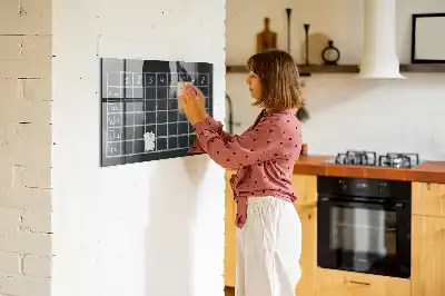 Magnetinė lenta sauso valymo pamokų tvarkaraštis
