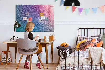 Magnetinė rašymo lenta su gradientiniu raštu