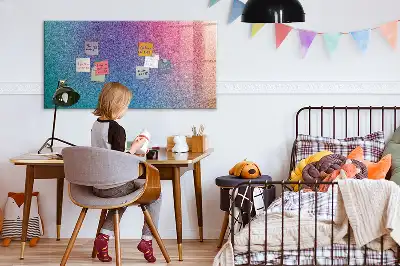 Magnetinė rašymo lenta su gradientiniu raštu