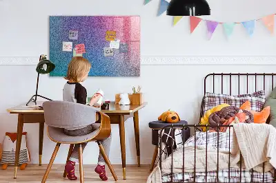 Magnetinė rašymo lenta su gradientiniu raštu