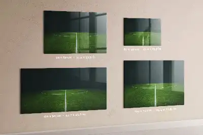 Magnetinė lenta sausam valymui futbolo aikštės dizainas