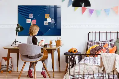 Magnetinė sauso valymo lenta dekoratyvinė abstrakcija