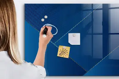 Magnetinė sauso valymo lenta dekoratyvinė abstrakcija