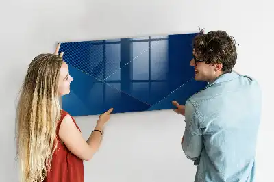 Magnetinė sauso valymo lenta dekoratyvinė abstrakcija