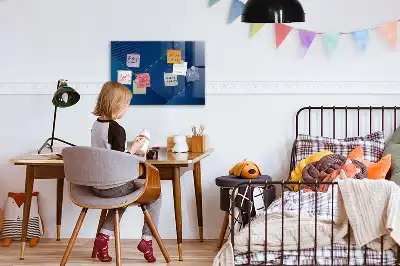 Magnetinė sauso valymo lenta dekoratyvinė abstrakcija