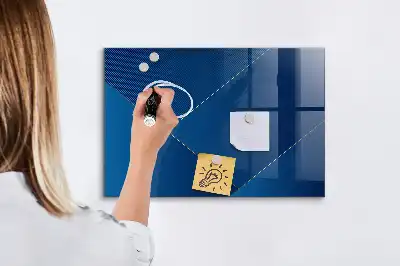Magnetinė sauso valymo lenta dekoratyvinė abstrakcija