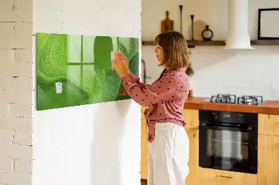 Magnetinė sauso valymo lenta šiuolaikinių bangų dizaino