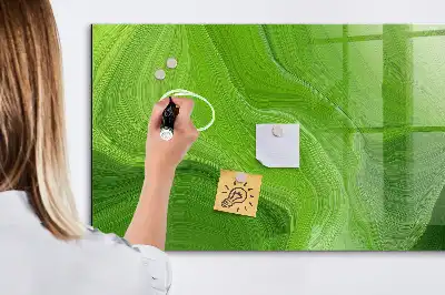 Magnetinė sauso valymo lenta šiuolaikinių bangų dizaino