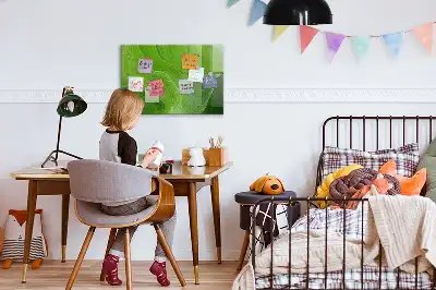 Magnetinė sauso valymo lenta šiuolaikinių bangų dizaino