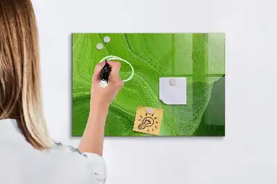 Magnetinė sauso valymo lenta šiuolaikinių bangų dizaino