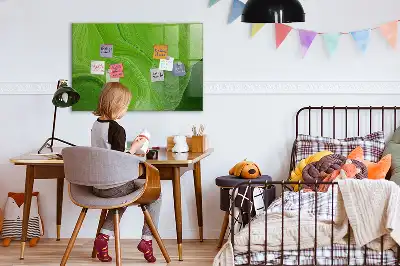 Magnetinė sauso valymo lenta šiuolaikinių bangų dizaino