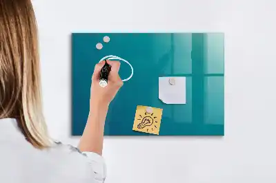 Magnetinė sauso valymo lenta su jūros abstrakcijos motyvu