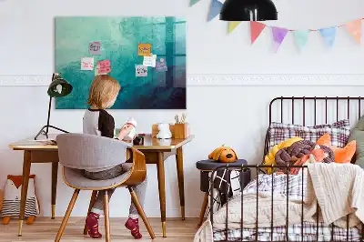 Magnetinė rašymo lenta gylio abstrakcijos raštas