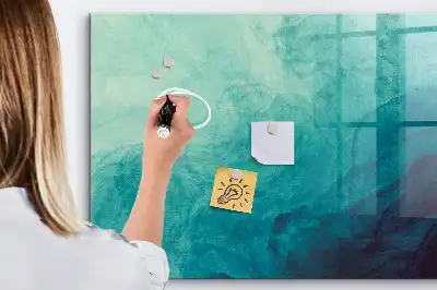 Magnetinė rašymo lenta gylio abstrakcijos raštas