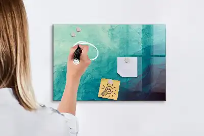 Magnetinė rašymo lenta gylio abstrakcijos raštas