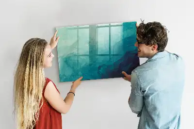 Magnetinė rašymo lenta gylio abstrakcijos raštas