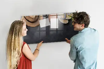 Magnetinė lenta sausam valymui su atostogų tema