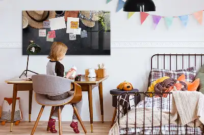 Magnetinė lenta sausam valymui su atostogų tema