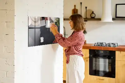 Magnetinė lenta sausam valymui su atostogų tema