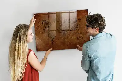 Magnetinė rašymo lenta žemėlapis su šalių pavadinimais