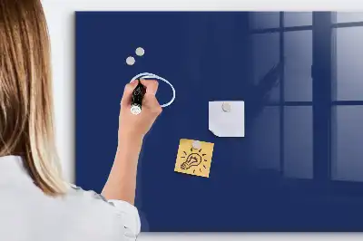 Magnetinė sauso valymo lenta mėlyna