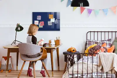 Magnetinė sauso valymo lenta mėlyna